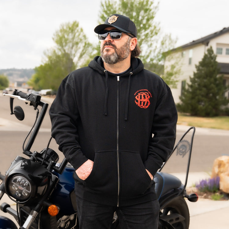 Mid-Weight Zip Hoodies