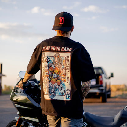 Play Your Hand Heavyweight T
