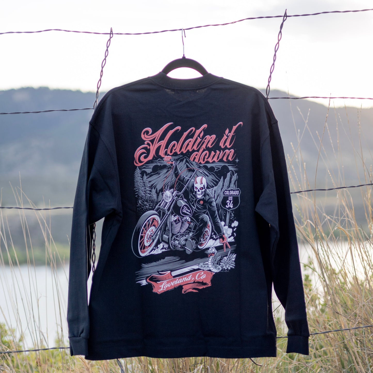 Holdin' It Down Heavy Long Sleeve T