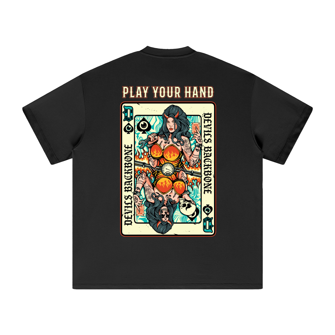 Play Your Hand Heavyweight T