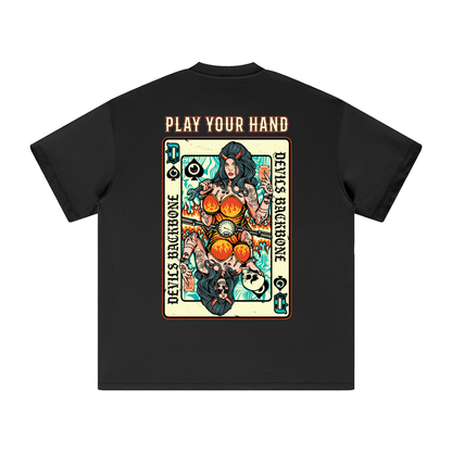 Play Your Hand Heavyweight T