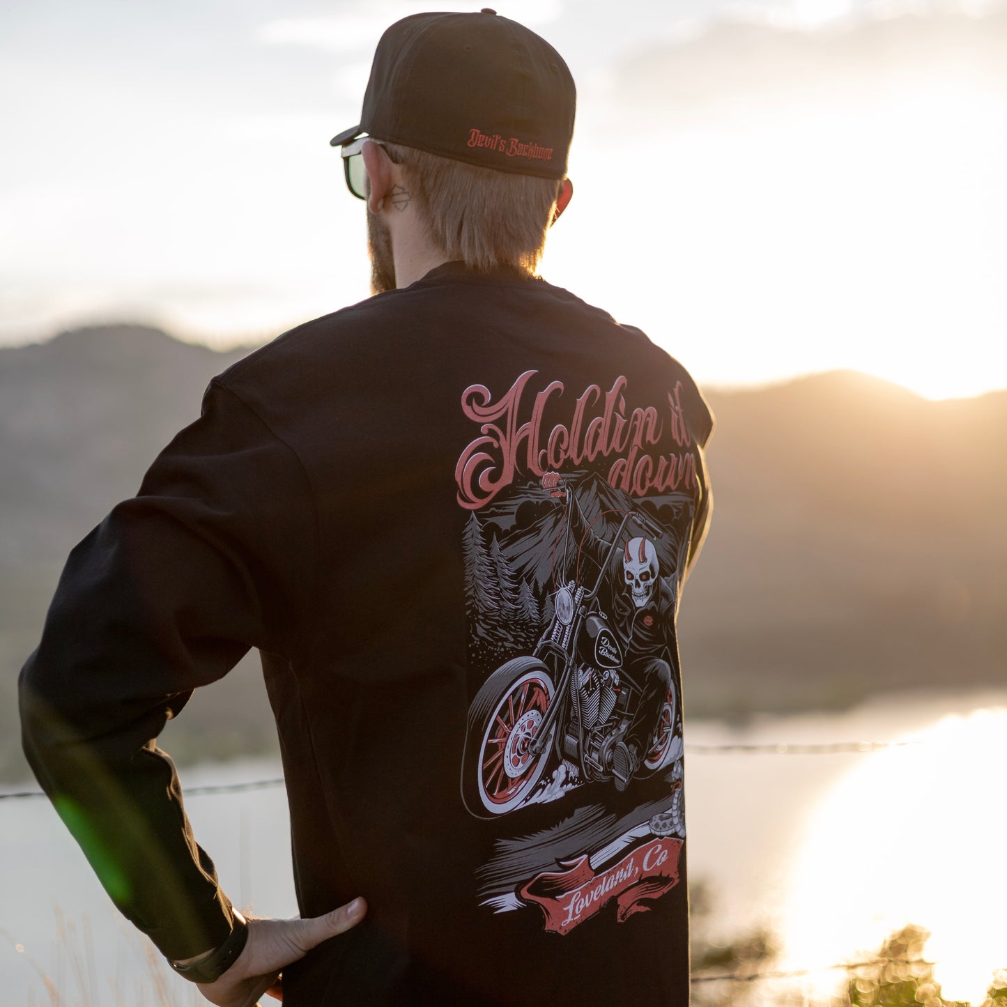 Holdin' It Down Heavy Long Sleeve T