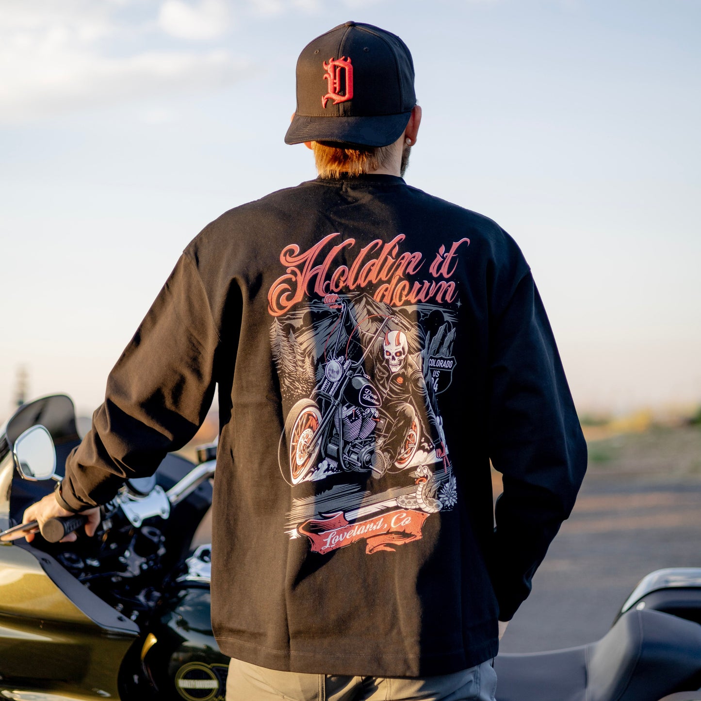 Holdin' It Down Heavy Long Sleeve T