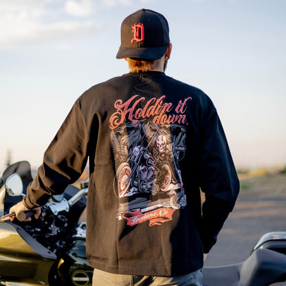 Holdin' It Down Heavy Long Sleeve T
