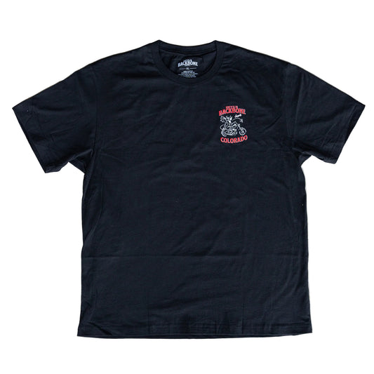 Pumpin' Gas Black Mid-Weight T