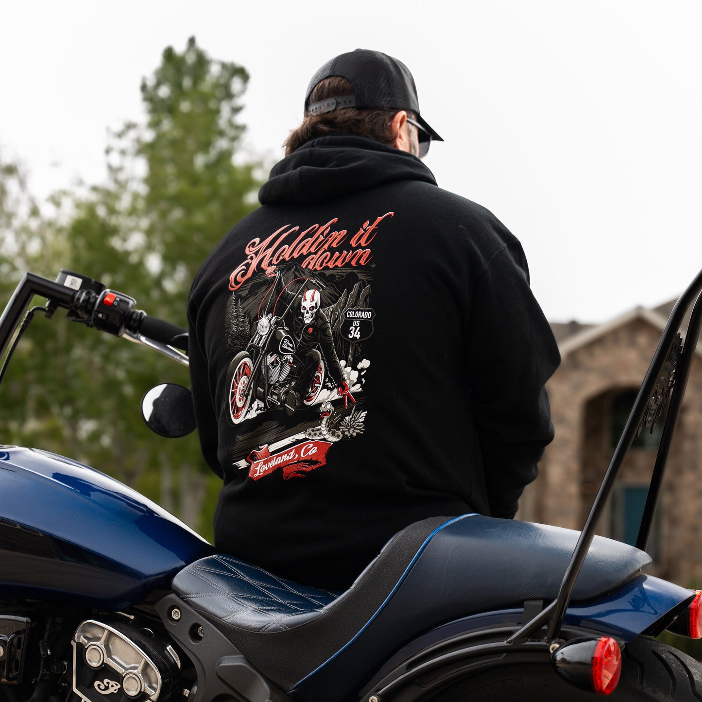 Holdin' It Down Mid-Weight Zip Hoodie