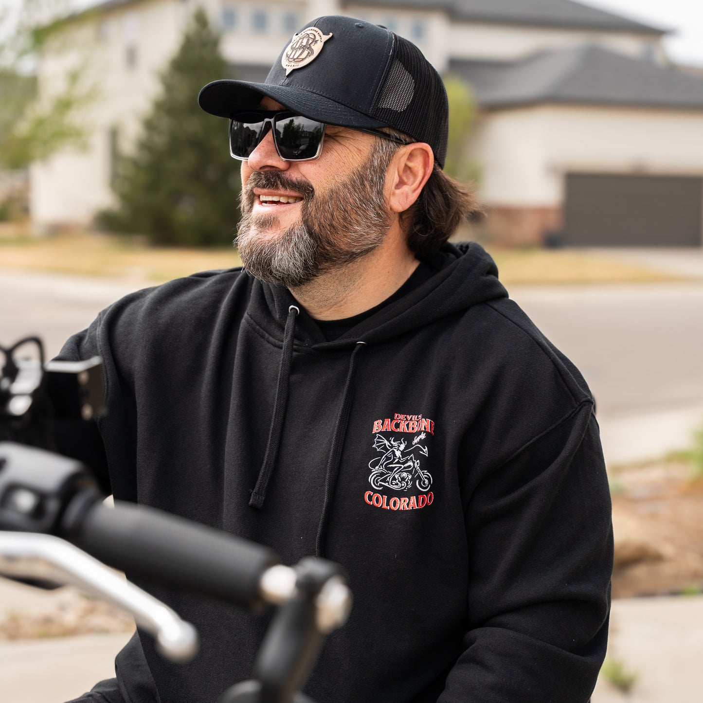 Pumpin' Gas Black Mid-Weight Hoodie