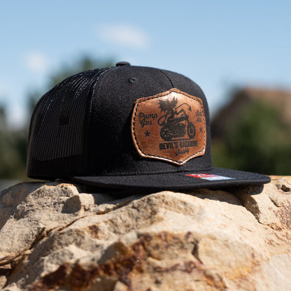 Jimmy C Custom Leather Hellcat Trucker