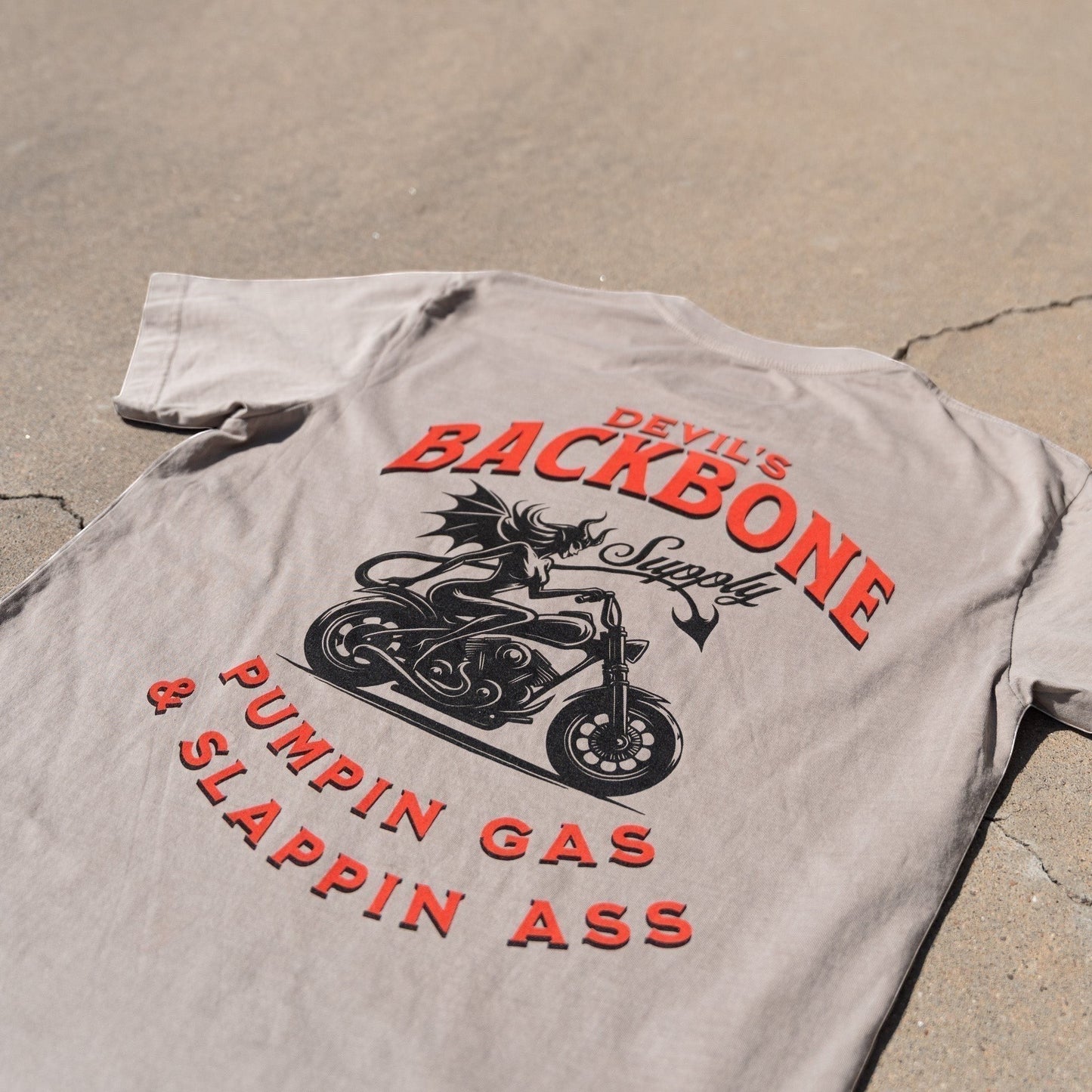 The Original Pumpin' Gas Mid-Weight T