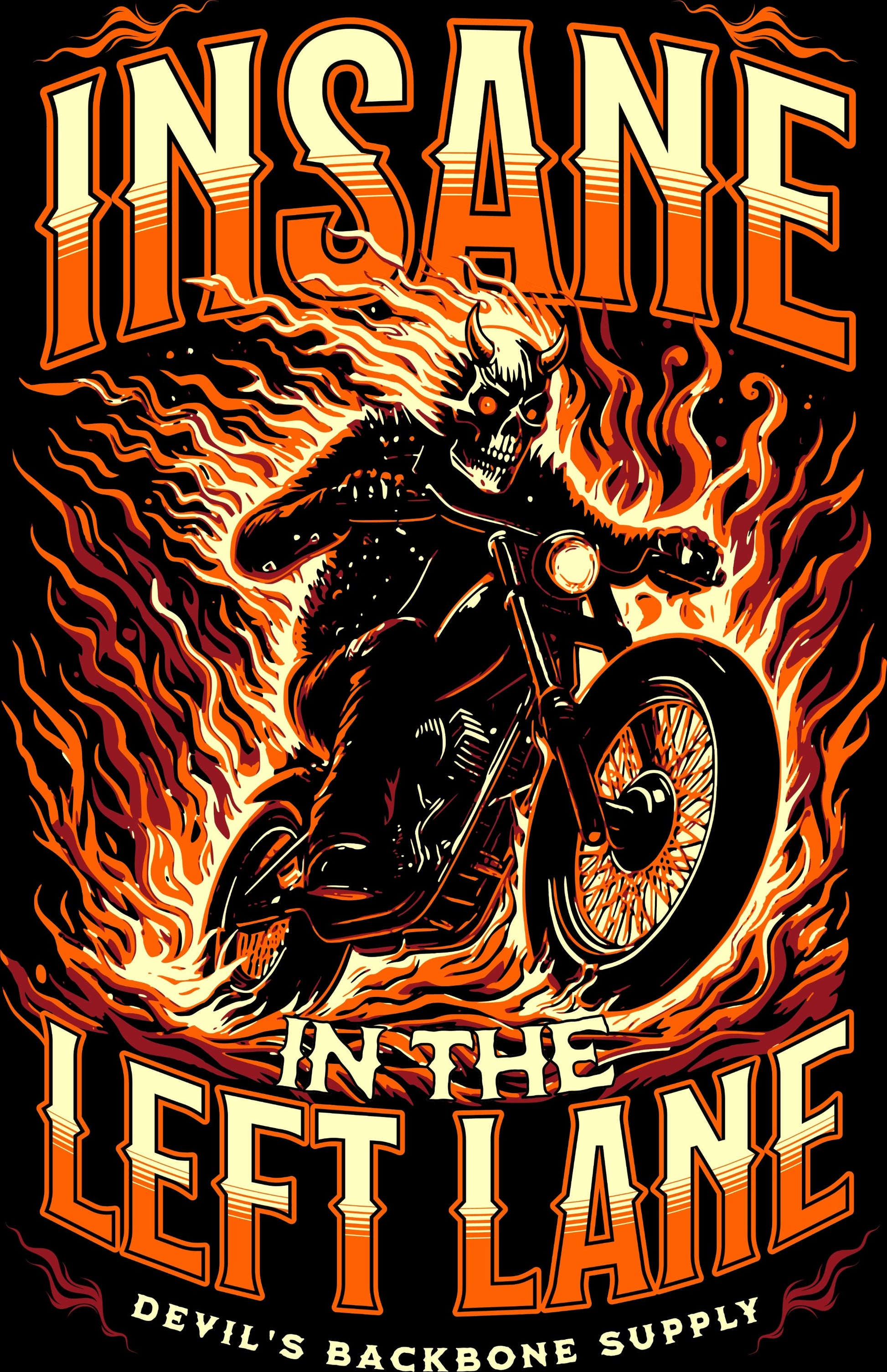 Insane Heavy Long Sleeve T – Devil's Backbone Supply