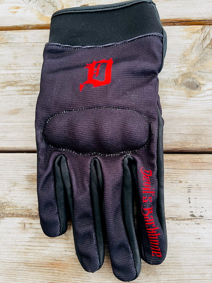 Kevlar & Cowhide Riding Gloves