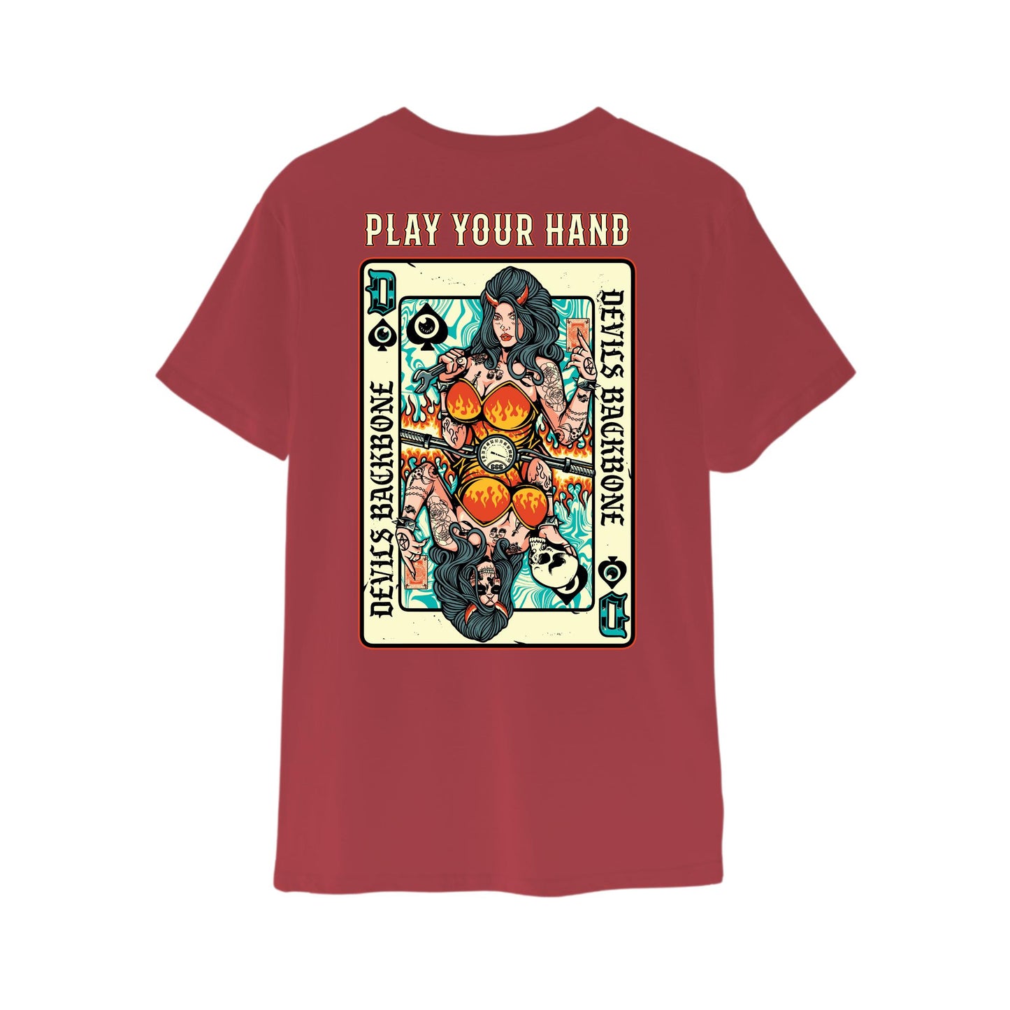 Play Your Hand Mid-Weight T