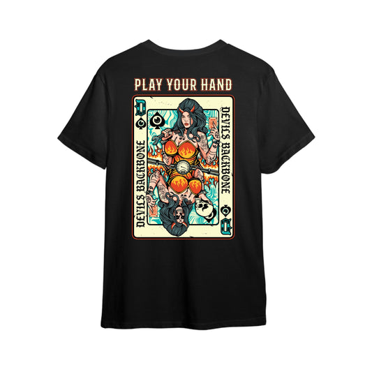 Play Your Hand Mid-Weight T