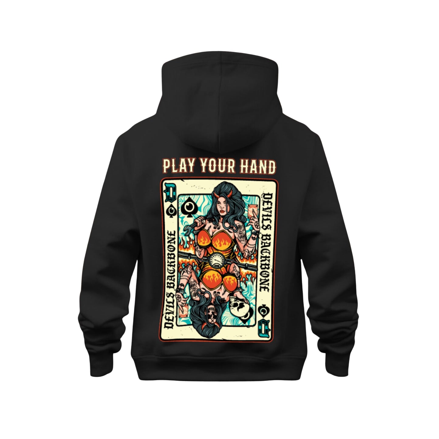 Play Your Hand Mid-weight Hoodie