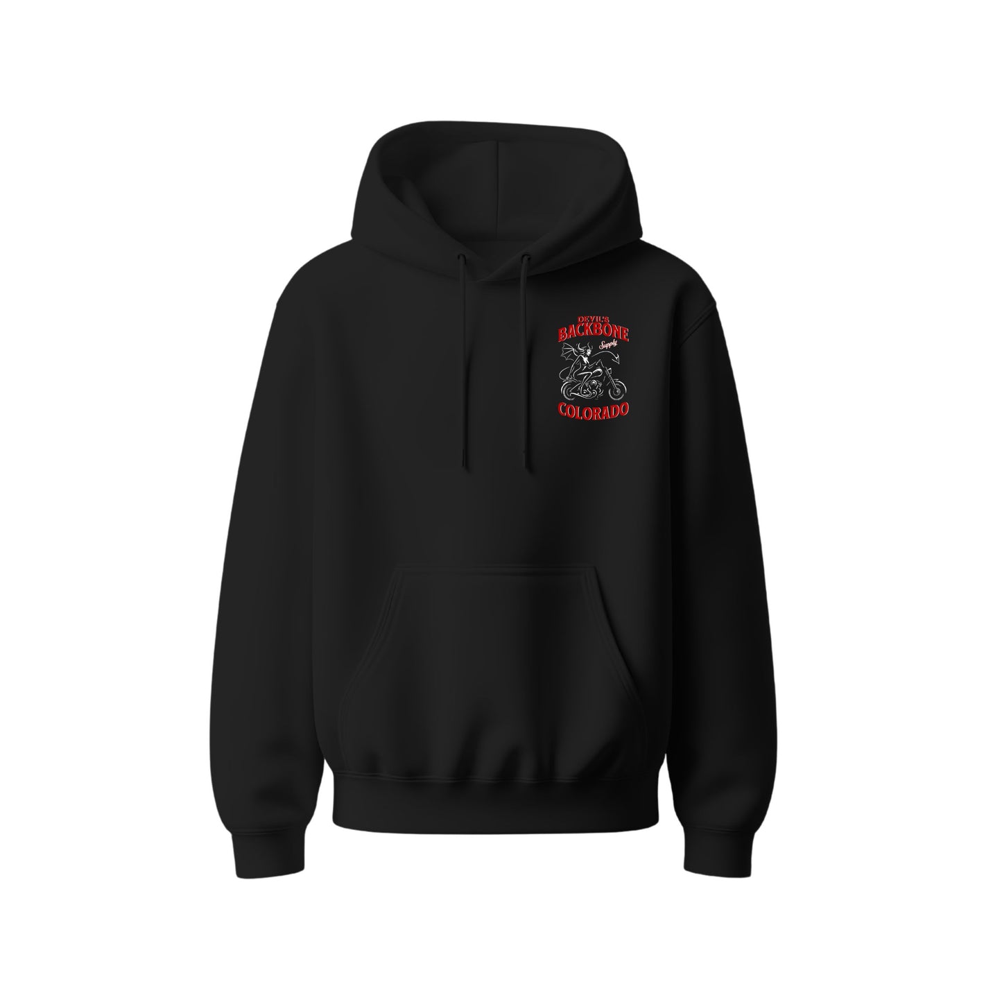 Pumpin' Gas Black Mid-Weight Hoodie